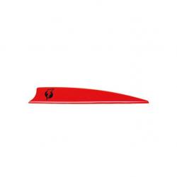 BOHNING - Plumes BOLT 3.5" Shield RD RED