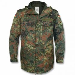 Parka Armée Allemande camouflage Flecktarn bundeswehr