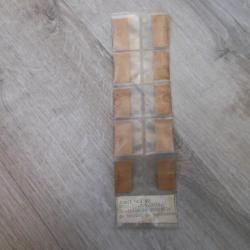 RONDELLES DE GOUPILLE DE BOUTON DE MANUVRE POUR FSA MLE 1949 - POCHETTE DE 10