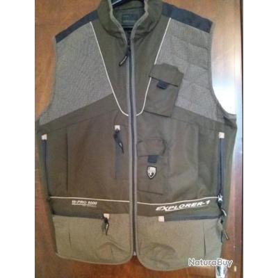 Acheter un gilet de chasse en loden PSS X-treme vert