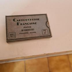 collector  boite cartoucche  12mm cartoucherie  francaise