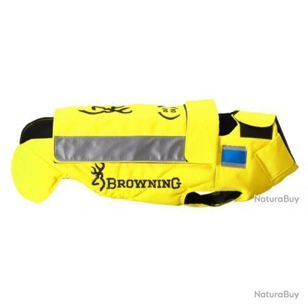 Gilet De Protection Pour Chien  Browning Protect Pro - Jaune Chasse