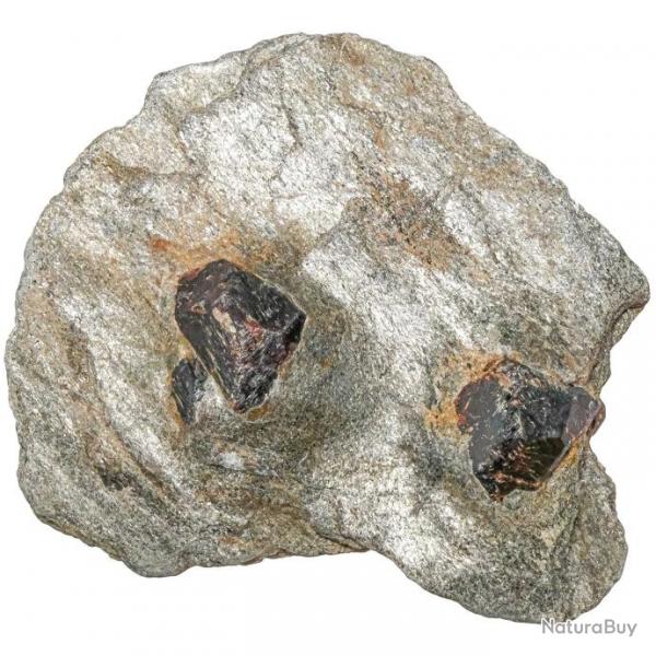 Grenats almandin sur gangue de mica - 239 grammes