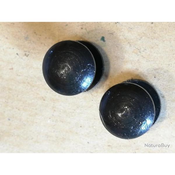 2 boutons de bretelle acier arme franaise (282)