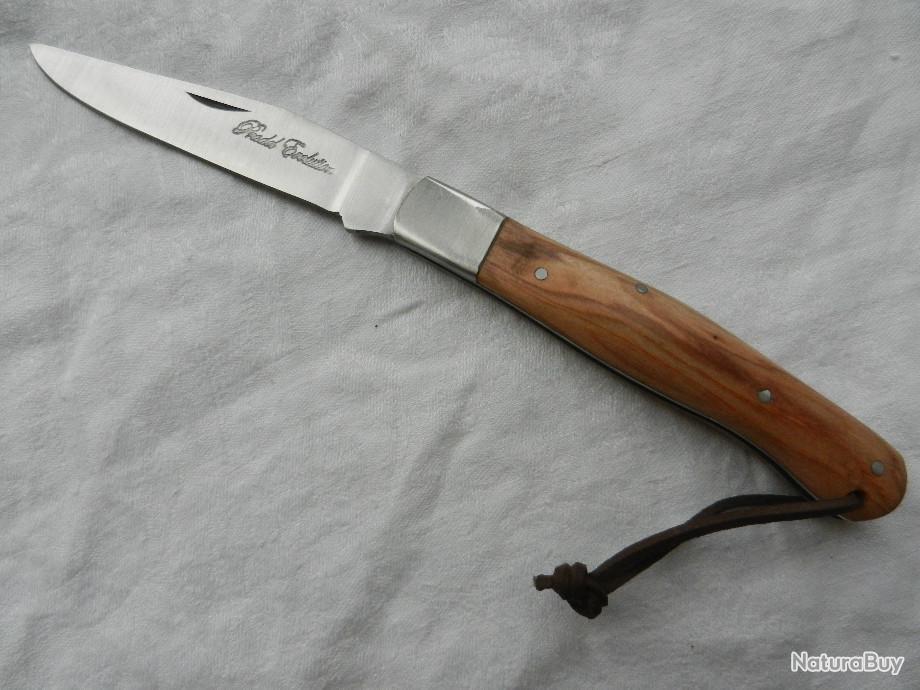 Couteau de poche Pradel manche en bois de violette