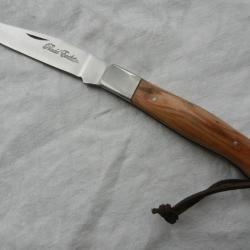 couteau de poche pliant Pradel Tradition - manche bois de teck