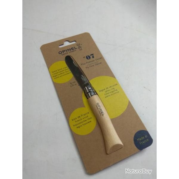 Couteau Opinel  bout rond n7