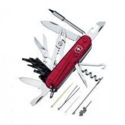 BEL93 COUTEAU SUISSE VICTORINOX "CYBER TOOL M" RUBIS 34 FONCTIONS NEUF