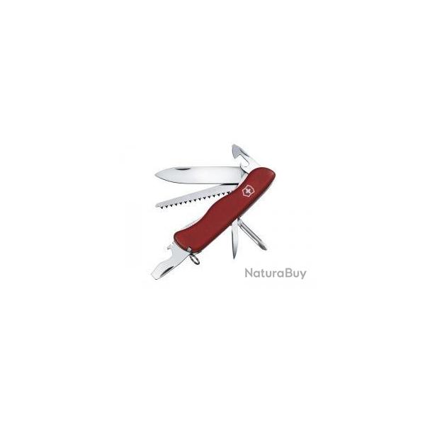 BEL120 COUTEAU SUISSE VICTORINOX "TRAILMASTER" ROUGE 12 FONCTIONS NEUF