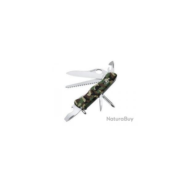 BEL122 COUTEAU SUISSE VICTORINOX "TRAILMASTER" CAMO 12 FONCTIONS NEUF