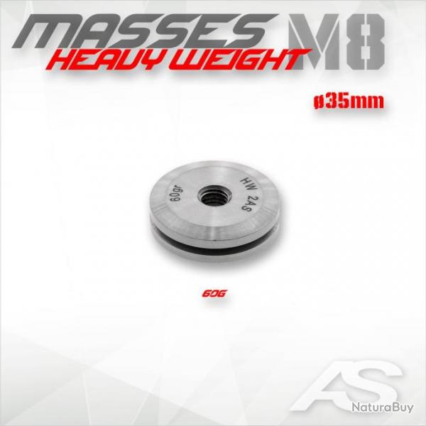 ARC SYSTEME - Masses HW M8 - 60 g