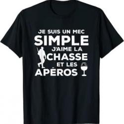 Homme Je Suis Un lee Simple Drôle De Cadeau Chasse Pour Chasseur Manche courte T-Shirt