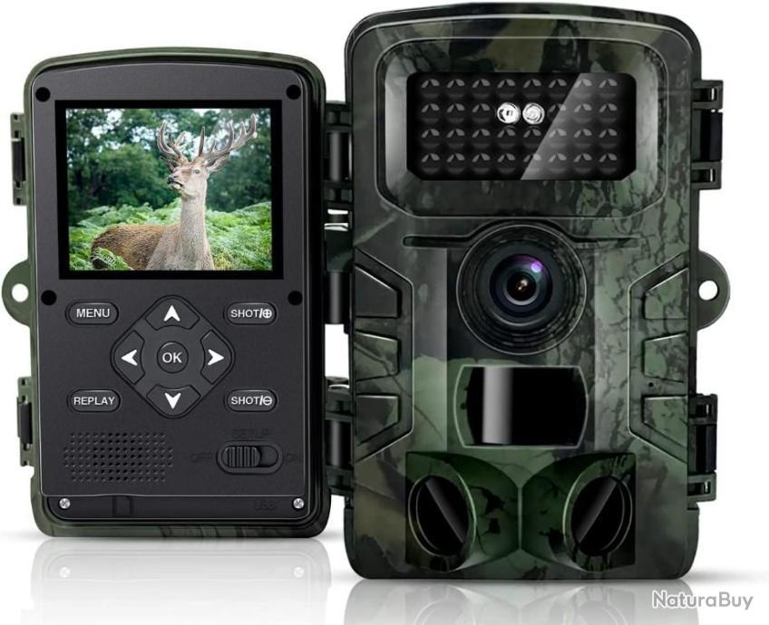HAZA Camera Chasse Nocturne 36MP HD Chasse Infrarouge Vision
