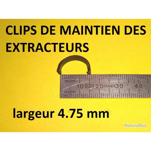 clips maintien des extracteurs style ANSCHUTZ / TOZ / GAUCHER / KRICO .... carabine 22lr - (D23C80)