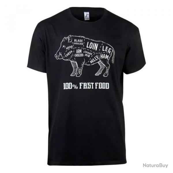 Tee Shirt Bergara Wildboard Noir
