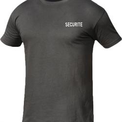 T shirt noir SECURITE