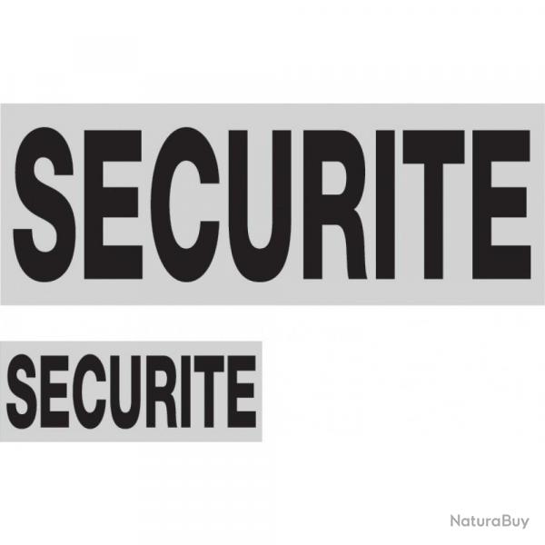 Panneau Avant et Arrire SECURITE Noir