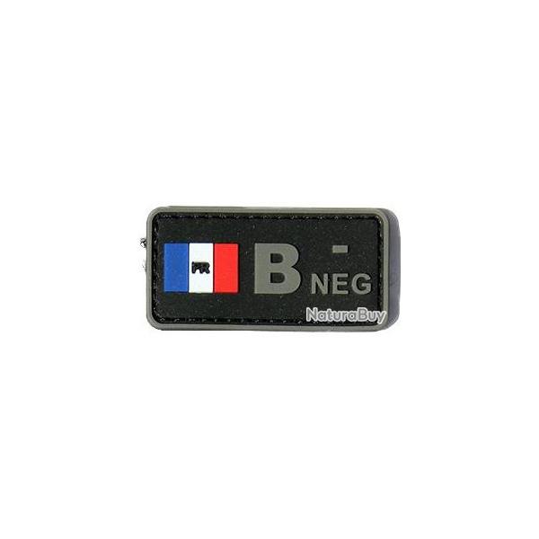 Velcro groupe sanguin BBR PVC B-