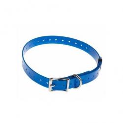 Collier polyréthane pour chiens Num'Axes - 85 cm - Bleu / 25 mm