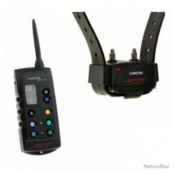 Pack collier de dressage/reprage Num'Axes Canicom 1500 Pro + Canibeep Radio