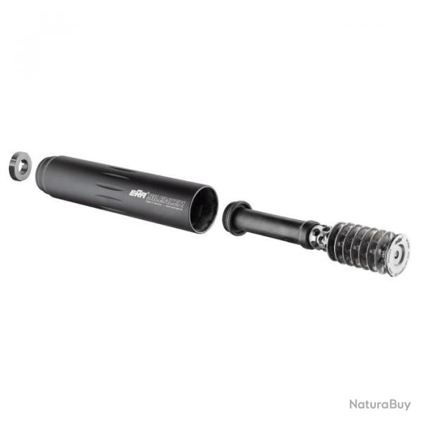 Modrateur de son Recknagel SOB2 pour Cal.30 (7,62) - 16,5 cm - Acier - 5/8x24 UNEF / 48 mm