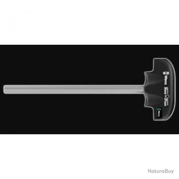 Tournevis manche en T Wera 6 pans - creux 10 L230