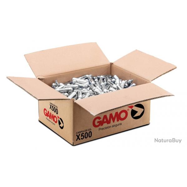 Carton en vrac capsules CO Gamo - Par 500 - 12 g