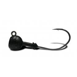 Tête Plombée VMC Cavity Jig 25g par 3 6/0 Noir Mat