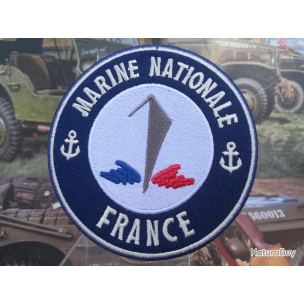 Patch brod  Marine Nationale France   ( 90 mm)   n