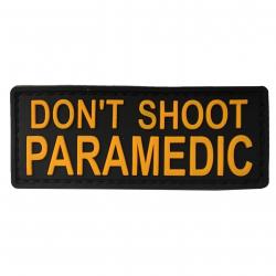 PATCH PVC DON'T SHOOT PARAMEDIC