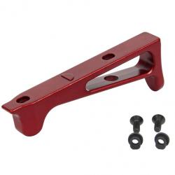 Grip aluminium G&G 45 Keymod ROUGE