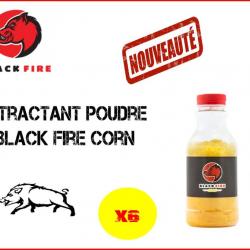 PACK ATTRACTANT BLACK FIRE CORN 6 BOUTEILLES 0.5KG 