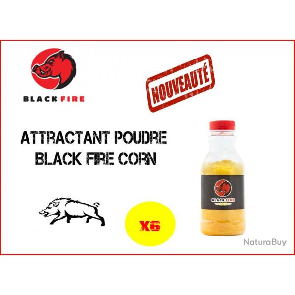 PACK ATTRACTANT BLACK FIRE CORN 6 BOUTEILLES 0.5KG 