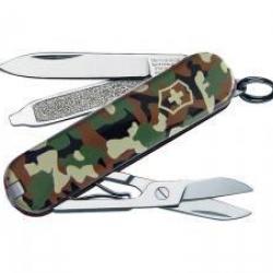BEL157 COUTEAU SUISSE VICTORINOX "CLASSIC" CAMOUFLE 7 FONCTIONS NEUF