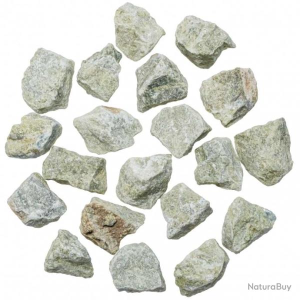 Pierres brutes idocrase (vsuvianite) - 3  4 cm - Lot de 3