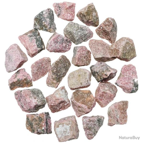Pierres brutes rhodonite - 2  4 cm - 100 grammes