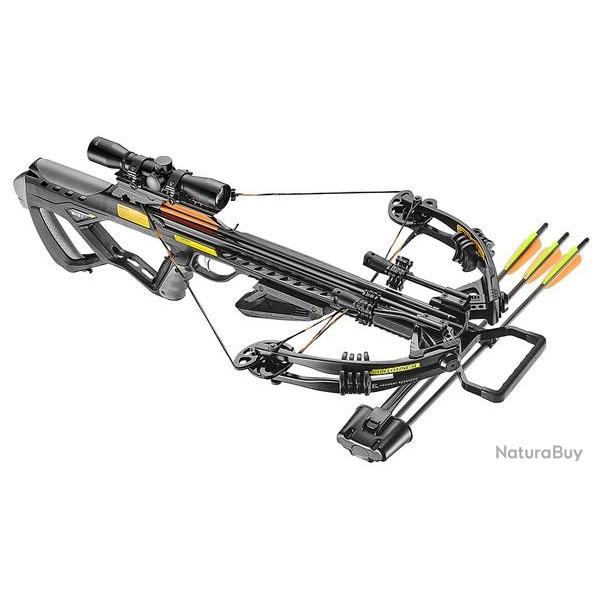 Pack arbalte Ek-archery guillotine M+ camo 185 lbs + lunette 4x32