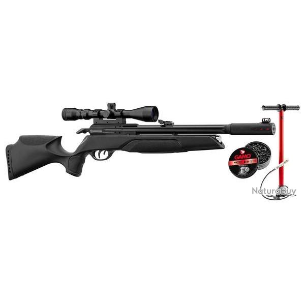 Pack carabine  air comprim Gamo Arrow pcp cal. 4,5mm 19.9J