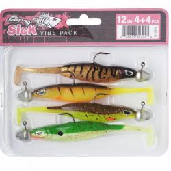 Kit de Leurre Berkley Sick Swimmer 12cm Pre-Rigged Bismuth