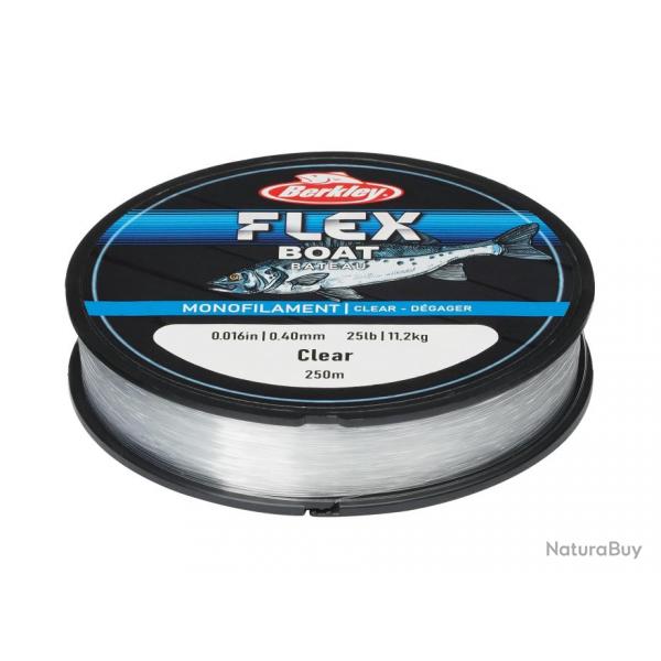 Nylon Berkley Flex Super Soft Boat 300M Clear 40/100-11,2KG