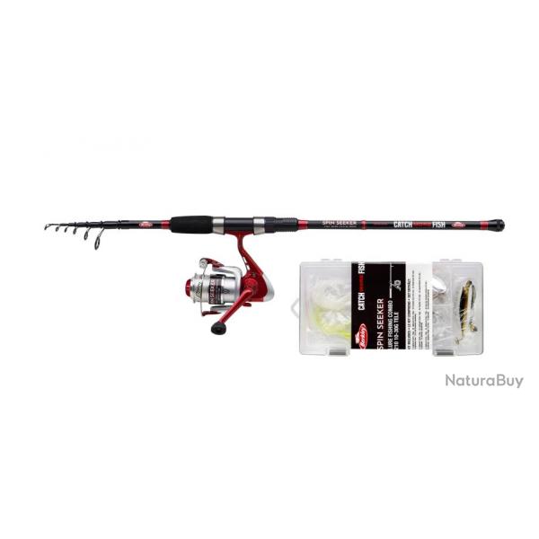 Ensemble Berkley Telescopique Spin Seeker 2.10M - 10/30G