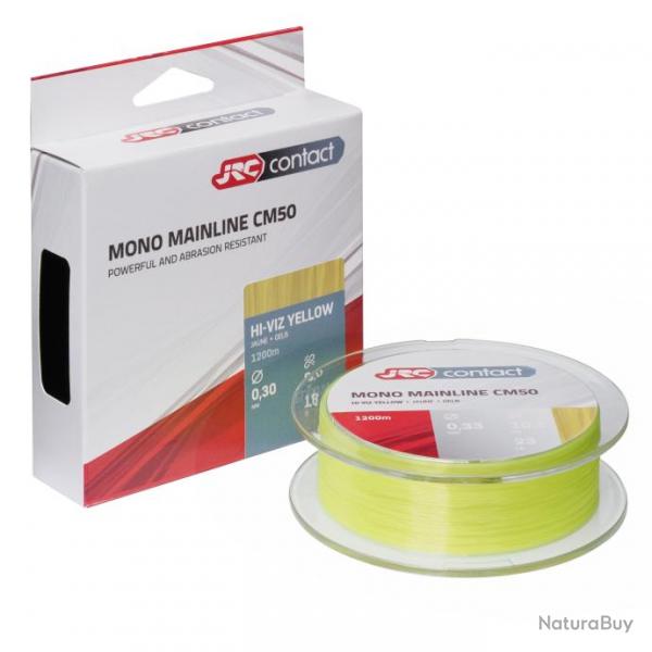 Nylon Jrc Cm50 600M - Hviz Yellow 28/100-7KG