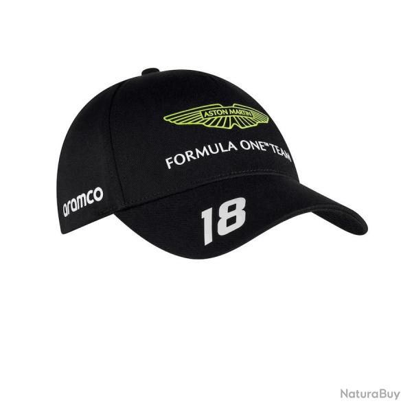 Casquette ASTON MARTIN F1 Alonso & Stroll, Couleur: Noir 18
