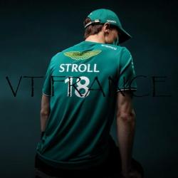Maillot ASTON MARTIN F1 Alonso & Stroll, Couleur: Vert 18, Taille: Au Choix