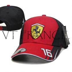 Casquette Scuderia Ferrari F1 Leclerc & Sainz, Modele: Charles Leclerc