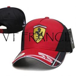 Casquette Scuderia Ferrari F1 Leclerc & Sainz, Modele: Carlos Sainz