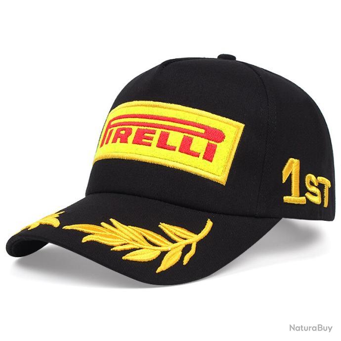 Casquette Pirelli Formule 1 Podium, Couleur: Noir - Chapeaux