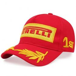 Casquette Pirelli Formule 1 Podium, Couleur: Rouge
