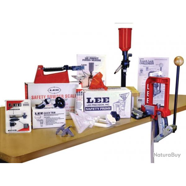 LEE - KIT PRESSE DE RECHARGEMENT MONO STATION AVEC ACCESSOIRES 50 TH ANNIVERSARY