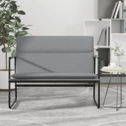 Banc Gris clair 100x64x80 cm Tissu